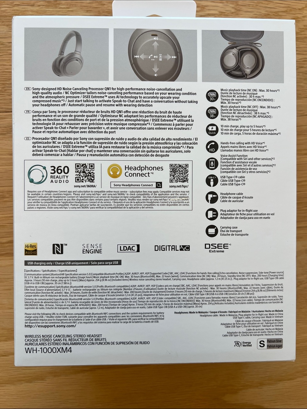 Sony Wireless Noise Canceling Headphones WH-1000XM4 - Picture 10 of 10
